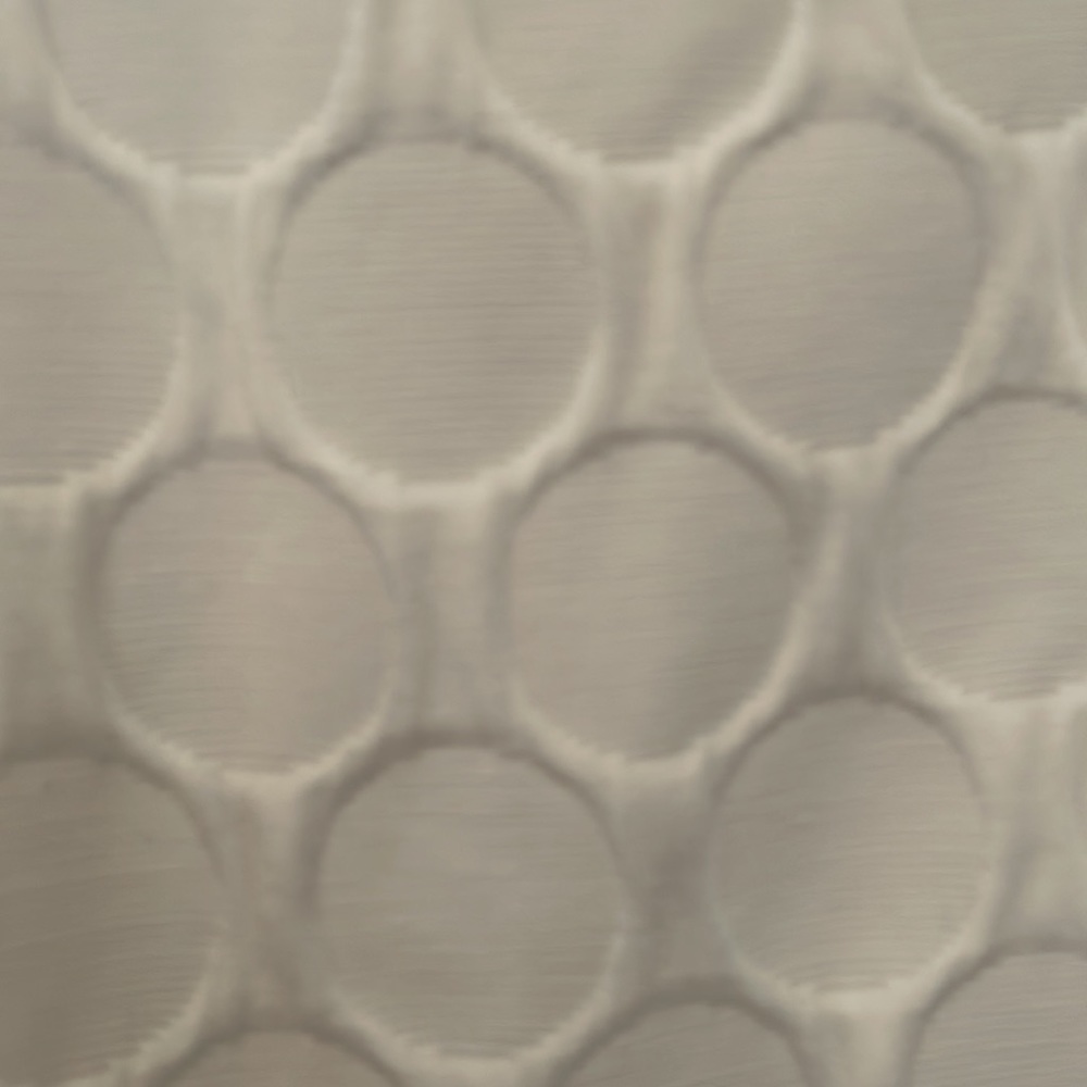 Eva Mendes New York & Co. white flair dress with circles - Picture 3 of 4